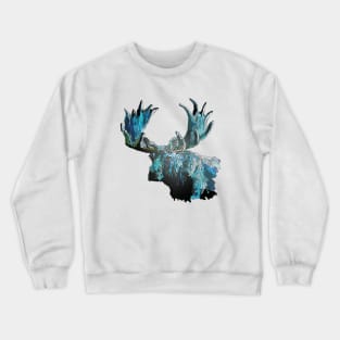 Too Cool Moosey Moose Crewneck Sweatshirt